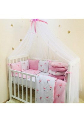 Постельный комплект Маленькая Соня Baby Design Фламинго 6ед 220212 - 
