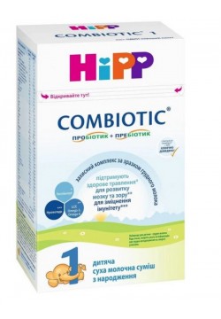 Суміш молочна HIPP Combiotic-1 500г 2431