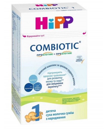 Суміш молочна HIPP Combiotic-1 500г 2431