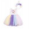 Платье 80-110 miss Ayisigi MA2176-Белый/разноцветный, 2 года, 92, девочка, Осень-Зима 21-22