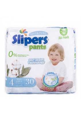 Підгузники-трусики Slipers Pants 4 Large (7-18кг) 30шт PA-204