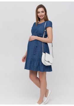 Платье для беременных и кормления S-XL Юла мама Shelby DR-21.022