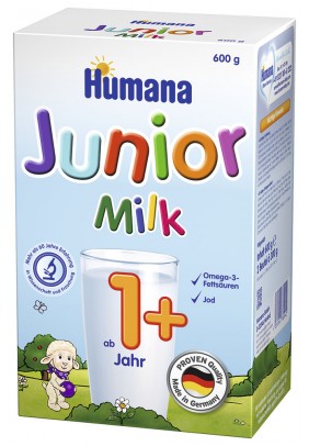 Суміш молочна розчинна Humana Junior 600г 780942 - 