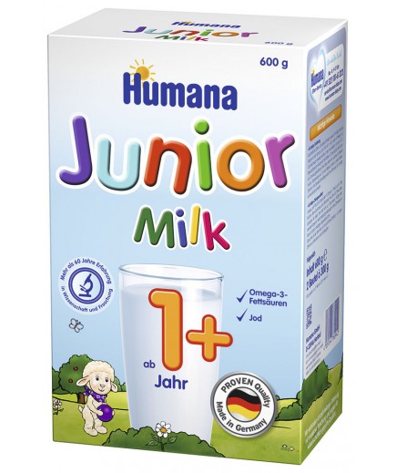 Суміш молочна розчинна Humana Junior 600г 780942