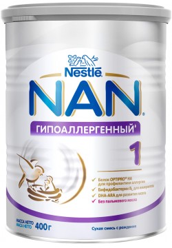 Суміш Nestle Нан-1 гіпоалергенний 400г 1000233