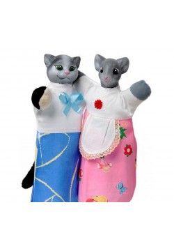 Набір ляльок-рукавиць Чуди сам Кіт і мишка 2 персонажі В 081/082