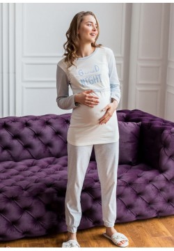 Пижама (футболка+штани) S-L Юла мама Milena NW-5.6.2