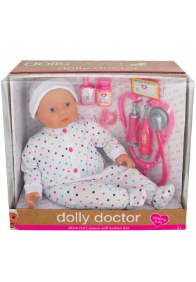 Пупс DollsWorld Доллі-лікар 46см 8739