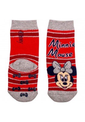 Носки махровые с тормозами Minnie Disney 1шт MN17068