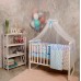 Постільний комплект Маленька Соня Baby Design Хмари 6од 0220385