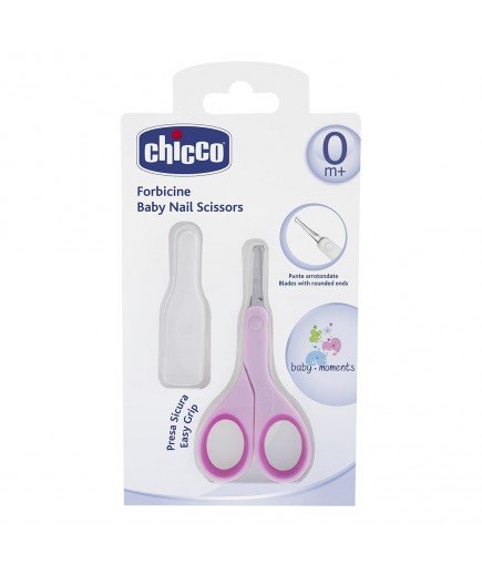 Ножиці з ковпачком (рожевий) CHICCO HGD 05912.10 Ножиці з ковпачком (рожевий) CHICCO HGD 05912.10