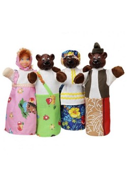Театр ляльковий Чуди сам Три ведмеді 4 персонажі В 163