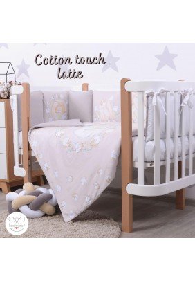 Постільний комплект Верес Cotton touch latte 6од 220.30