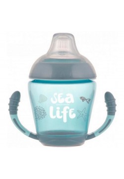 Чашка-непроливайка Canpol Sea life 230мл 56/501_grey
