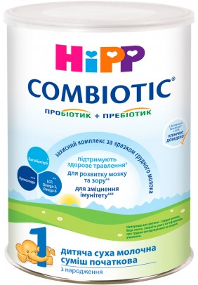 Суміш молочна HIPP Combiotic-1 350г 2447