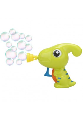 Пістолет для видування бульбашок Bubble Fun Динозавр + 60мл DHOBB10122