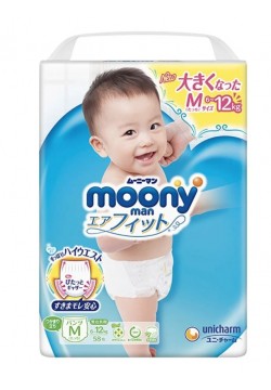Підгузники-трусики Moony M 58шт 24829