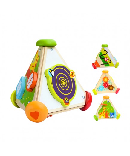 Іграшка розвиваюча Acool Toy Музичний трикутник 4в1 AC7634