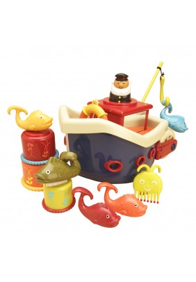 Іграшки для купання Battat Ловись рибка (12 аксесуарів) BX1012Z - 