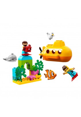 Конструктор Lego Пригоди на підводному човні Duplo 24дет 10910