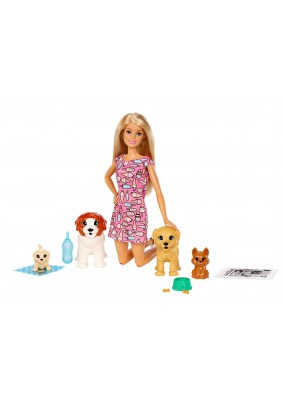 Лялька Barbie Дитячий садок цуценят FXH08 - 