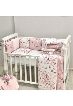 Постільний комплект Маленька Соня Baby Design Метелики 6од 0220222