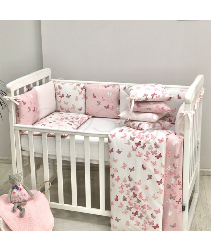 Постільний комплект Маленька Соня Baby Design Метелики 6од 0220222