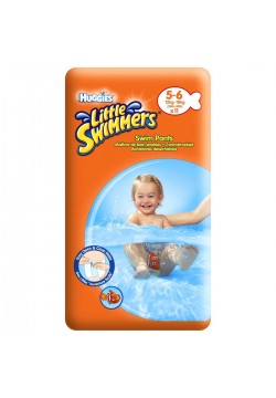 Подгузники-трусики Huggies Little Swimmers Naz 5-6 11шт 901895
