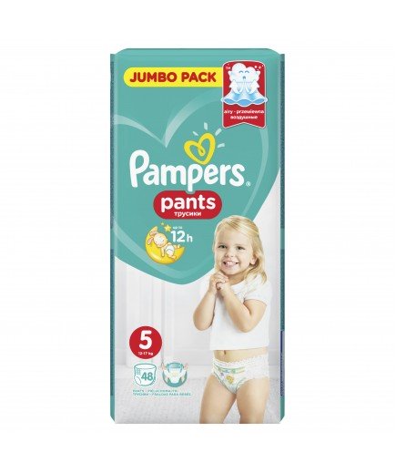 Підгузники-трусики Pampers Pants 5 48шт 81677242 Підгузники-трусики Pampers Pants 5 48шт 81677242