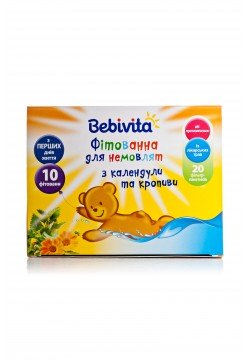 Фітованна календула і кропива Bebivita 20*3г  1632