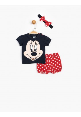 Комплект (футболка+шорти+обруч) 68-92 Disney Minnie MN15632 - 
