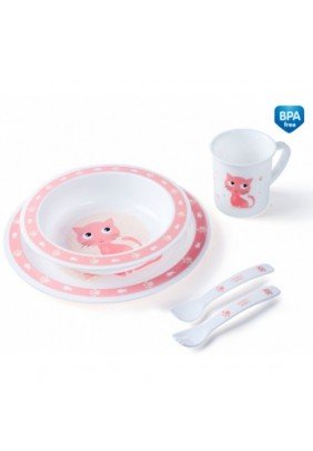Набор посуды Canpol Cute Animals 4/401_pin