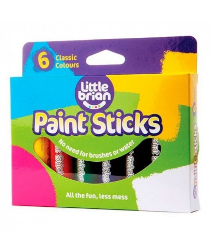 Фарба-олівець Paint Stick 6кол LBPS10CA6