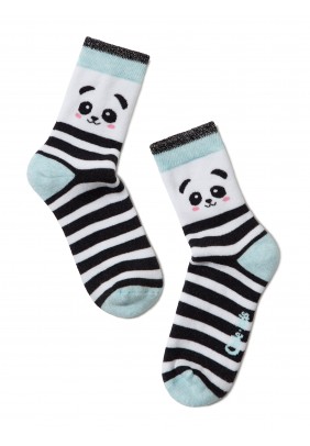 Шкарпетки Conte-kids Sof-Tiki 7С-46СП(414)-Білий/рожевий - 