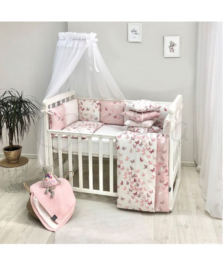 Постільний комплект Маленька Соня Baby Design Метелики 7од 0120222