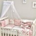 Постільний комплект Маленька Соня Baby Design Метелики 7од 0120222 фото 2