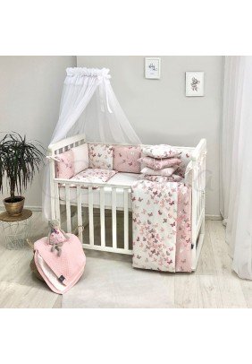 Постільний комплект Маленька Соня Baby Design Метелики 7од 0120222