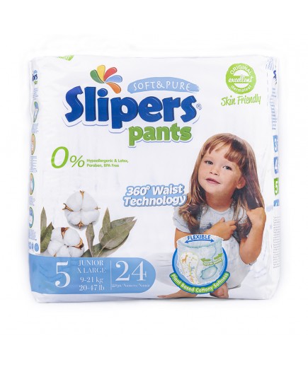 Підгузники-трусики Slipers Pants 5 X Large (9-21кг) 24шт PA-205