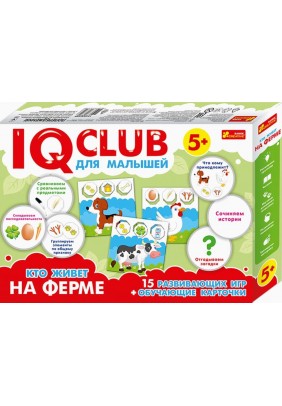 Пазли навчальні Ранок Креатив Хто живе на фермі 13152038Р