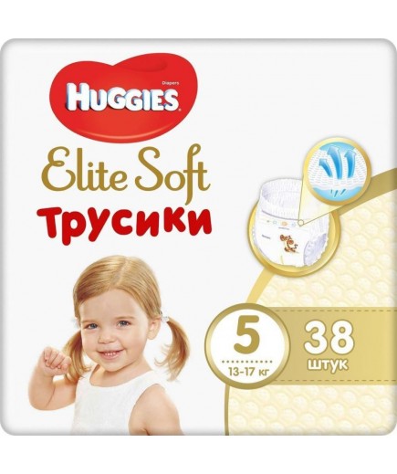 Підгузники-трусики Huggies Elite Soft 5 38шт 547015