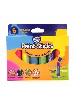 Фарба-олівець Paint Stick 6кол LBPS10DA6
