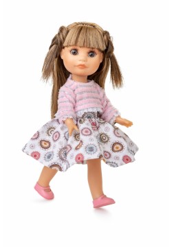 Кукла Berjuan Люси в розовом свитере 22см BR1104