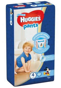 Підгузники-трусики Huggies 4 52шт 564029