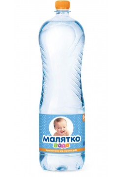 Вода дитяча  Малятко 1,5л 0411