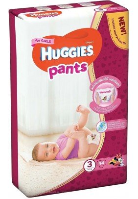 Підгузники-трусики Huggies 3 44шт 564234 - 