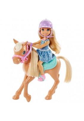 Лялька Barbie Челсі та поні DYL42 - 