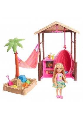 Лялька Barbie Пляжний будиночок Челсі FWV24 - 