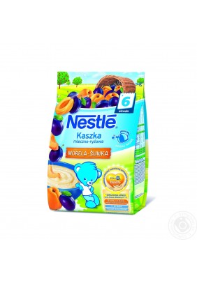 Каша молочна рисова зі сливою та абрикосом Nestle 1100216