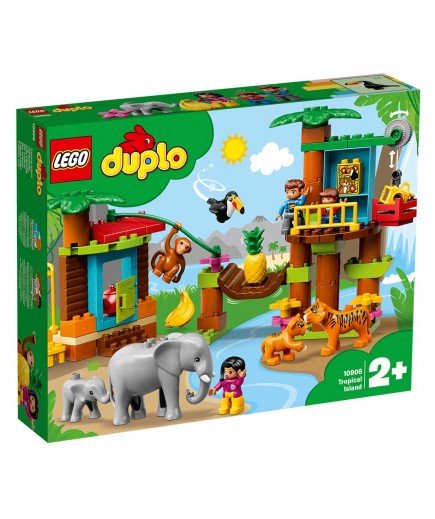 Конструктор Lego Тропічний острів Duplo 73дет 10906