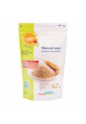 Каша безмолочна манна Remedia 200г 021751